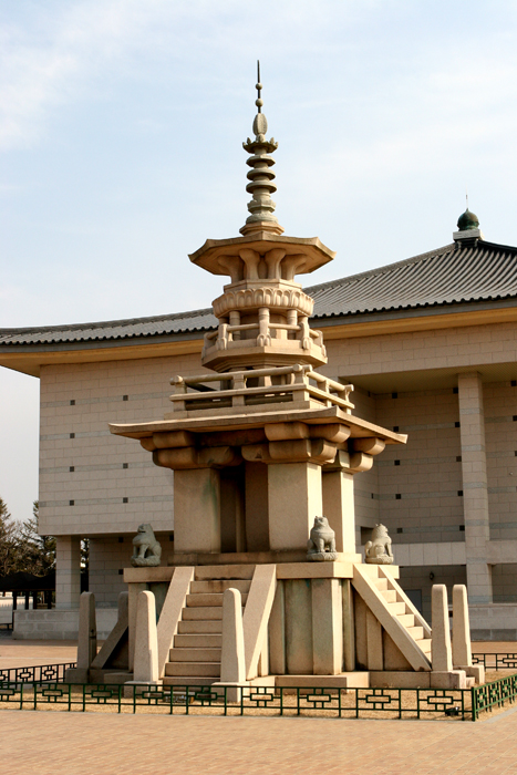 Pulgooksa east tope replica
