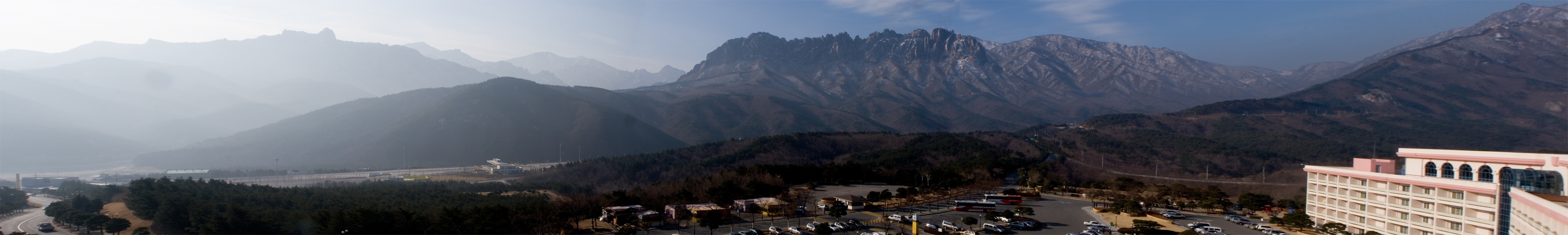 Sokcho morning at the family condo