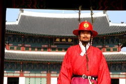 A noble guard at the second gate