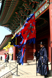 The Palace guards at the main gate
