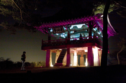 Ocean lookout pavilion at Sokcho