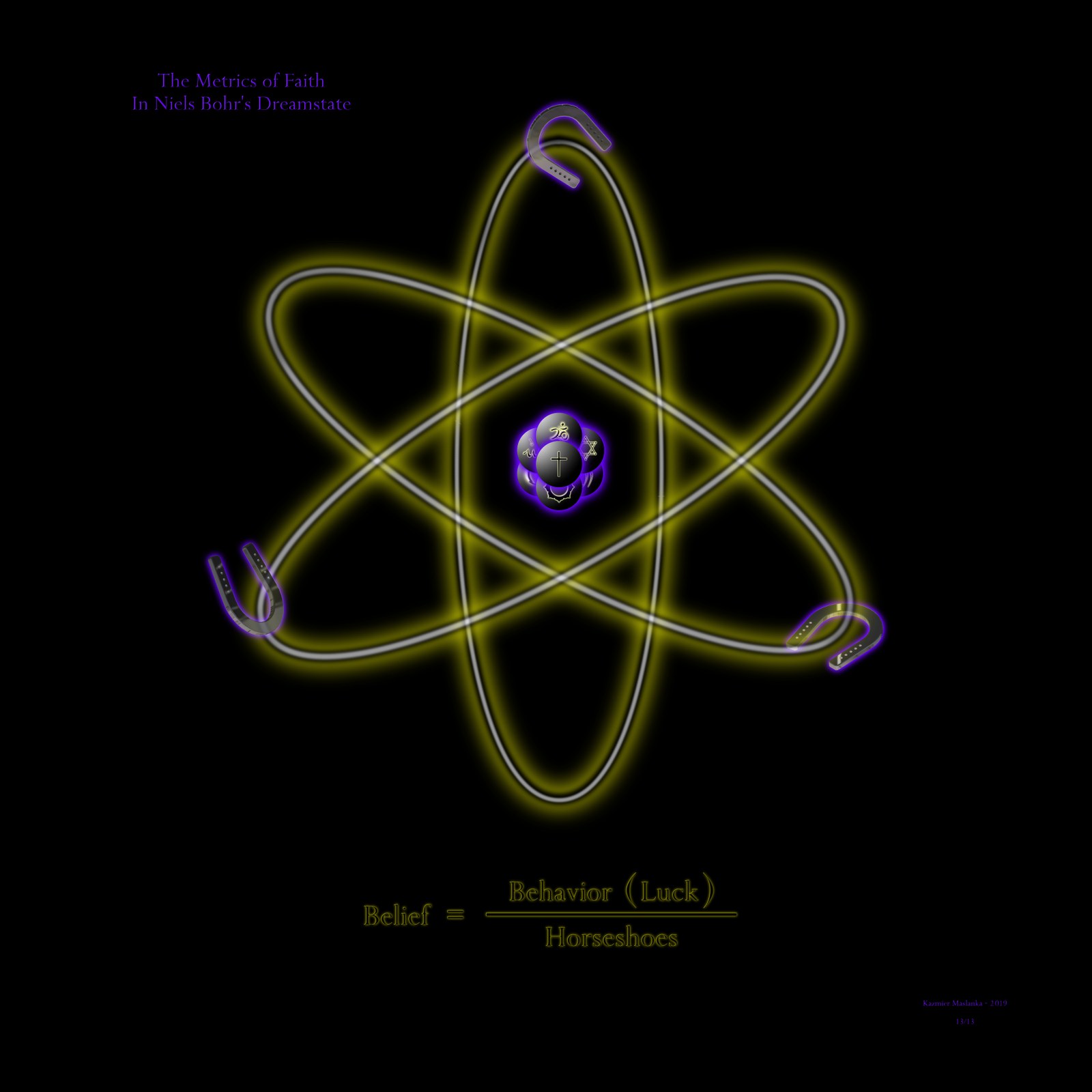 The Metrics of Faith In Niels Bohrs Dreamstate