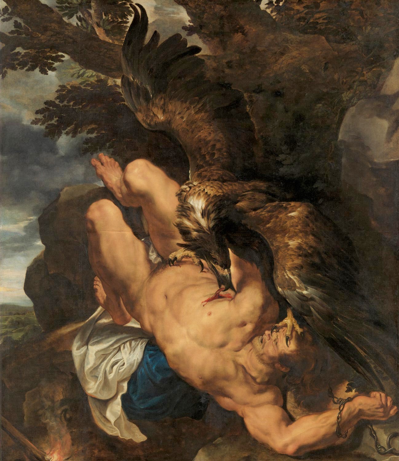 Peter Paul Rubens — Prometheus Bound, c. 1611-12